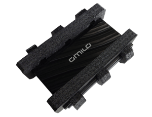 Verpackung eines Laptops aus PE-Schaum