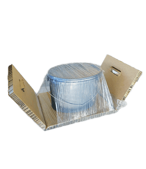 Farbeimer Verpackung Wickellösung