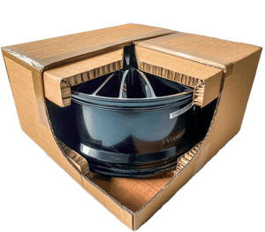 Verpackung Autofelge Wabenpappe