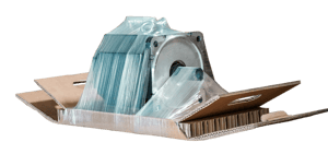 tray-verpackung-bauteil-fixierung-folie